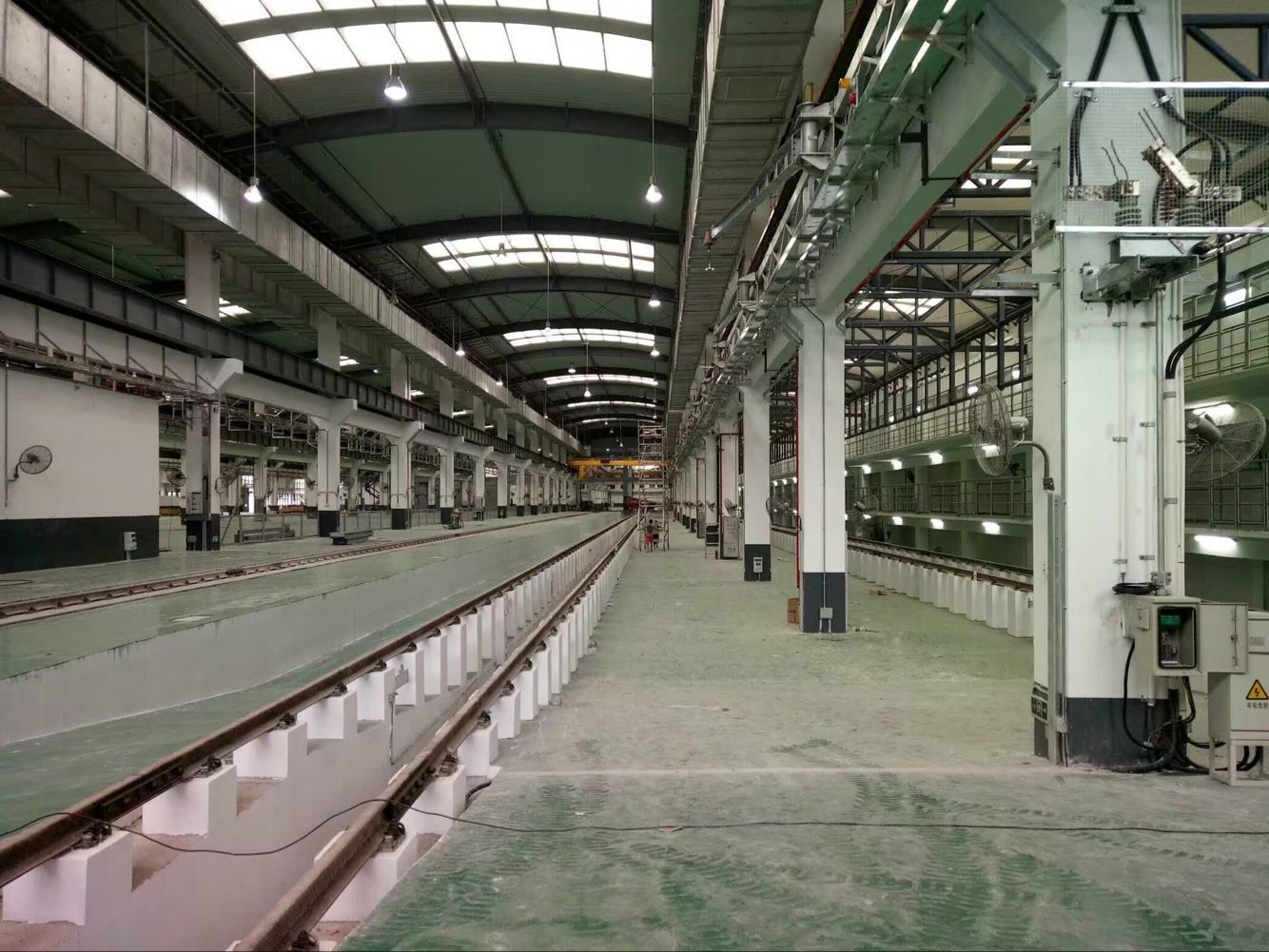 地鐵隧道檢測站帶減速器電機應用